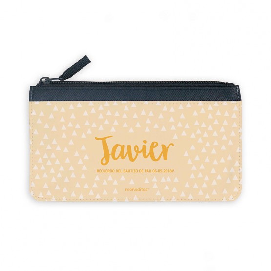 Estuche personalizado triángulos