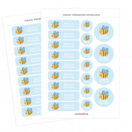 pegatinas para ropa abejas