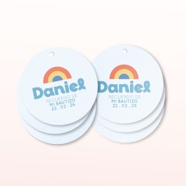 etiquetas bautizo