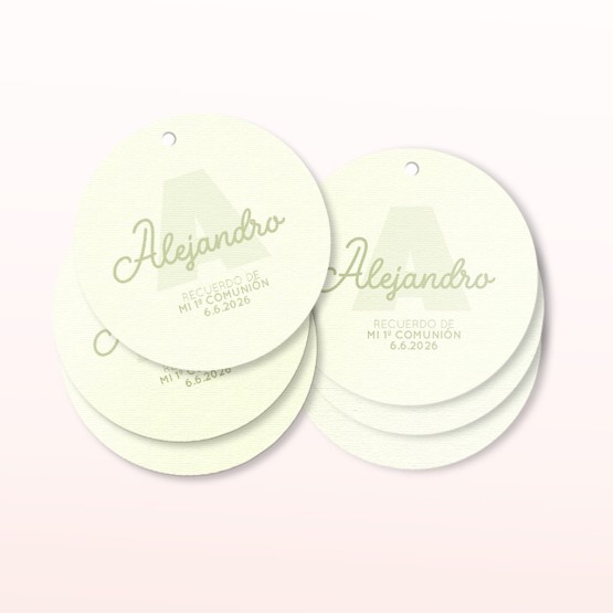 etiquetas comunion