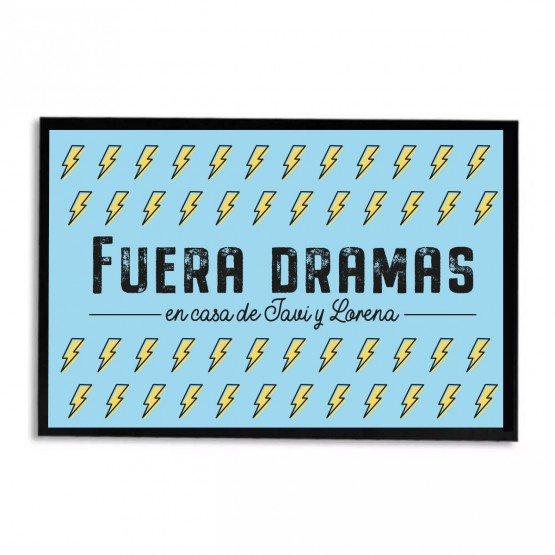 Felpudo fuera dramas