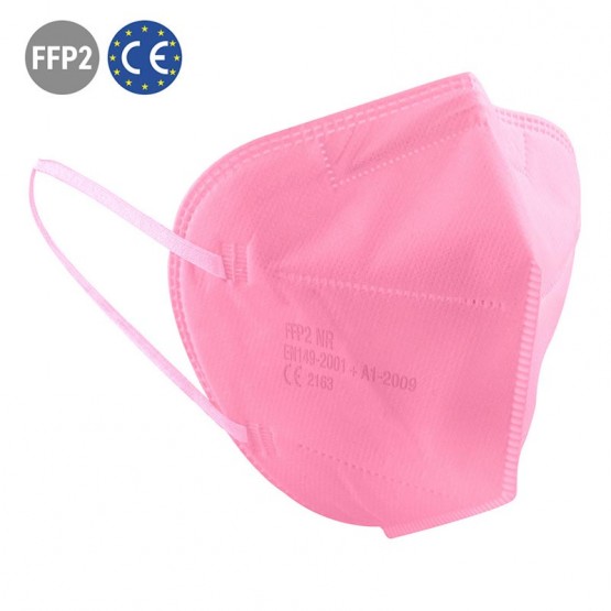 mascarilla ffp2 rosa