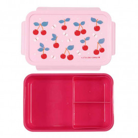 fiambrera bento cerezas
