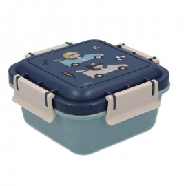 Fiambrera infantil azul Monbento personalizable - Stikets