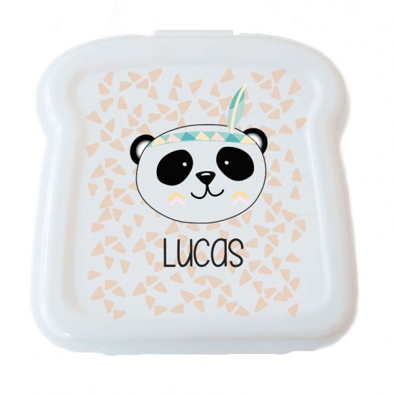 fiambrera personalizada panda