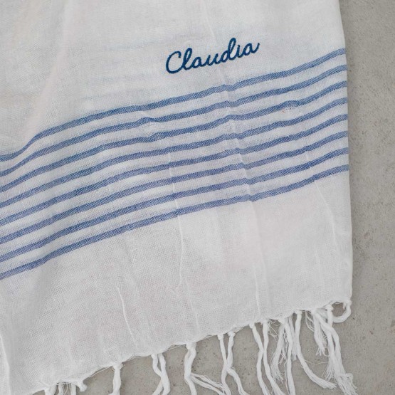 foulard rayas personalizado