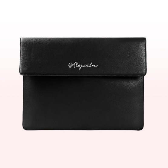 Funda portadocumentos negra