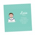 tarjeta primera comunion niño