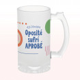 jarra cerveza opositor personalizada