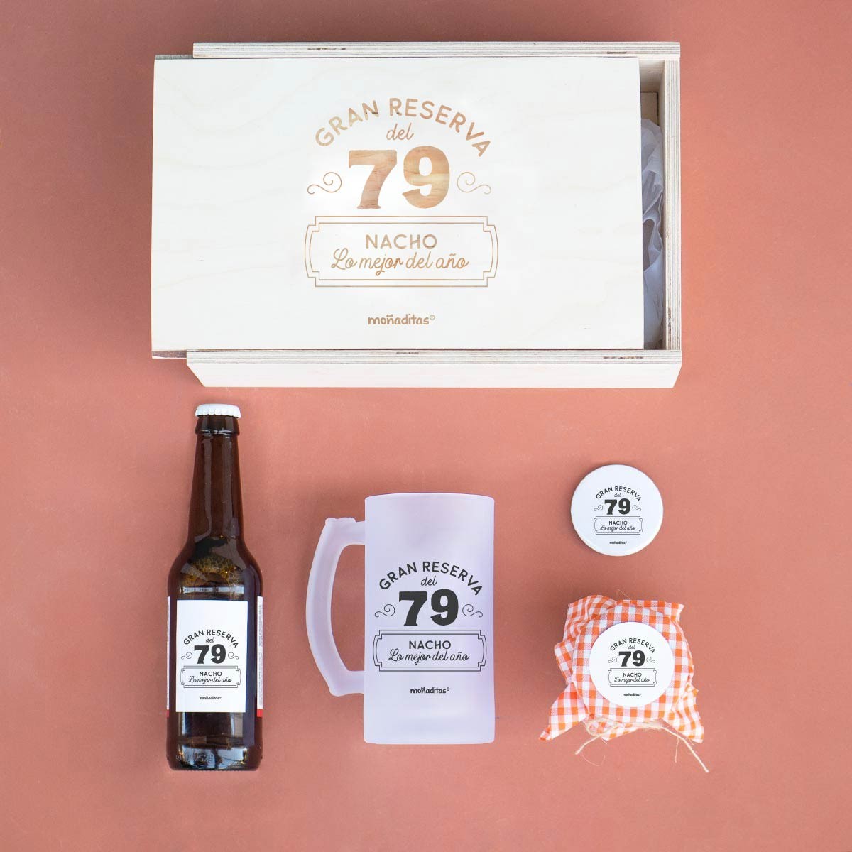 Pinchazo espada De vez en cuando 🍺 Kit cerveza personalizada cumpleaños 🍺 REGALO ORIGINAL