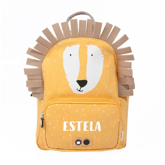 mochila escolar león