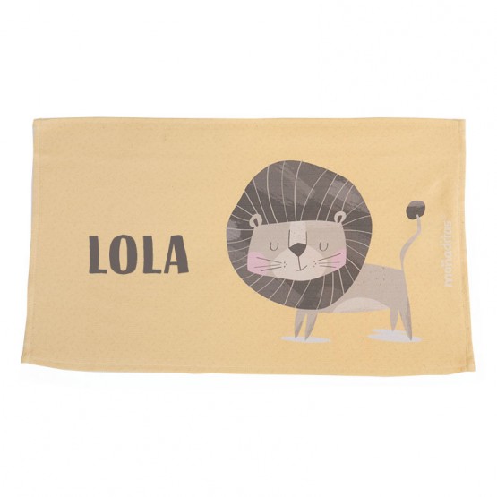 toalla personalizada guardería