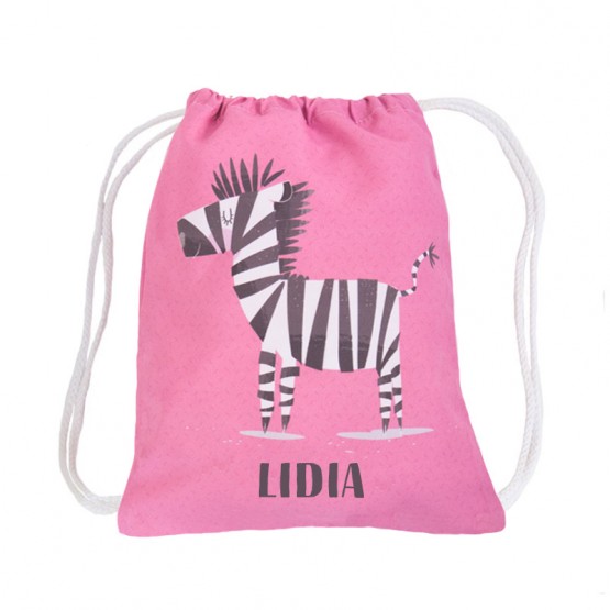 Mochila saco guardería personalizada