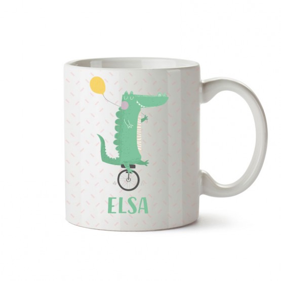 taza plástico personalizada guardería