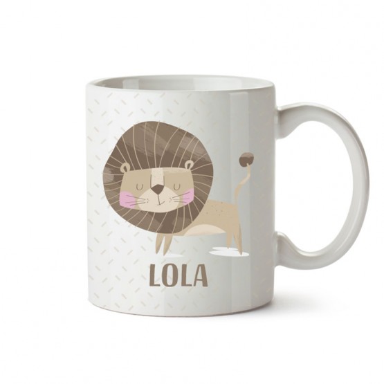 taza personalizada animales