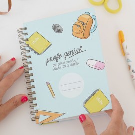 libreta profesora