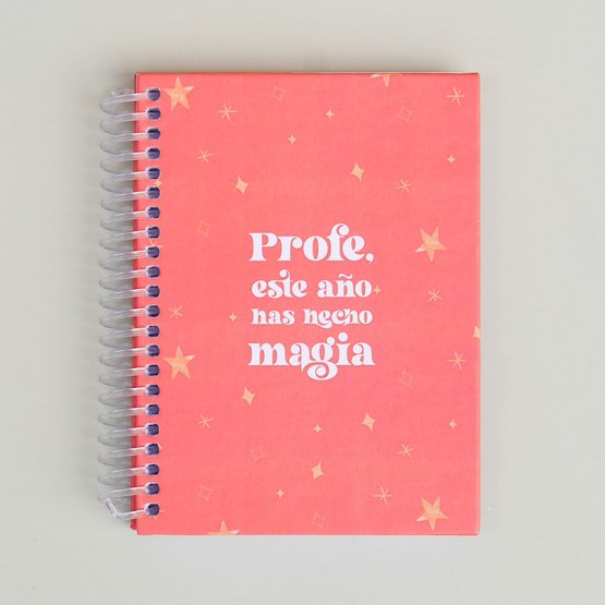 libreta profe has hecho magia