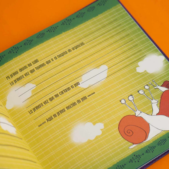 Libro para recuerdos de bebés