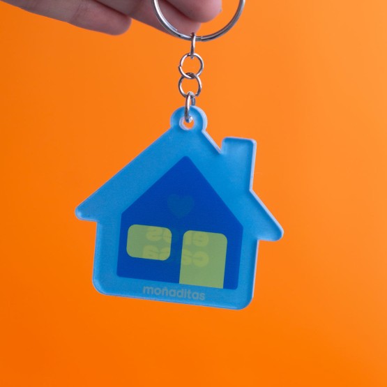 Llavero casita