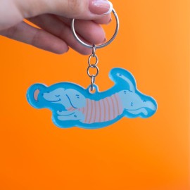 llavero perro salchicha
