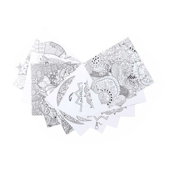 mandala para colorear personalizado