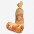 manta y packaging bebe leon