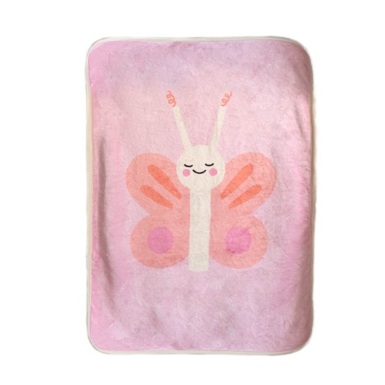 manta mariposa infantil