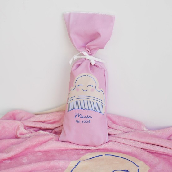 bolsa manta peineta
