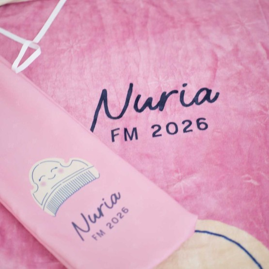 manta fallera personalizada