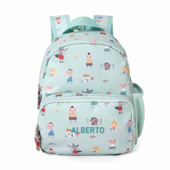 mochila personalizada 3 cerditos