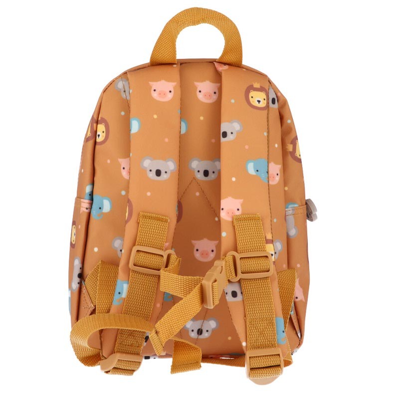 Mochila Infantil Jardin Animalitos Espalda Escolar Niño 8197