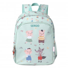mochila tres cerditos mediana