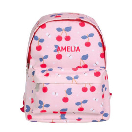 mochila cerezas personalizada