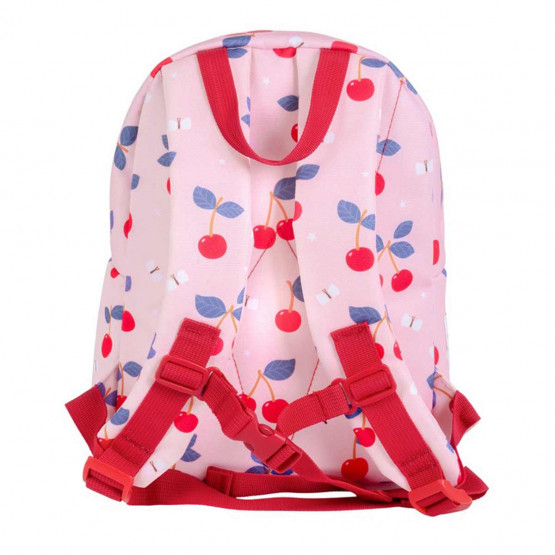 trasera mochila cerezas