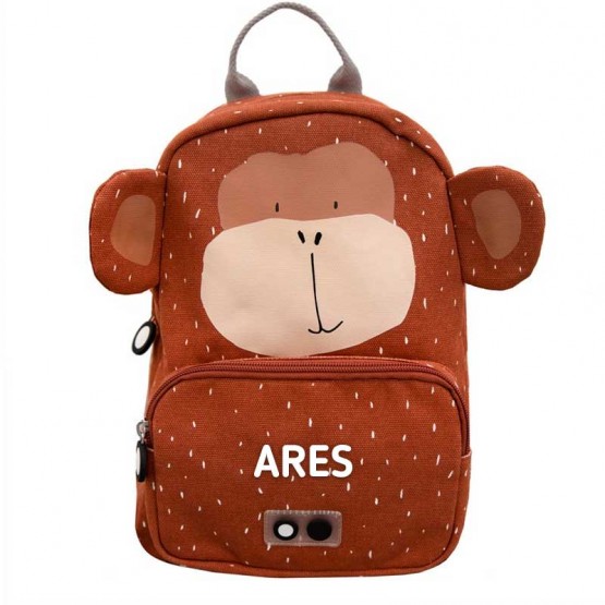 mochila guardería mono trixie