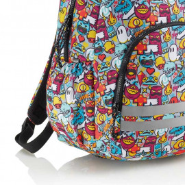 mochila escolar monster
