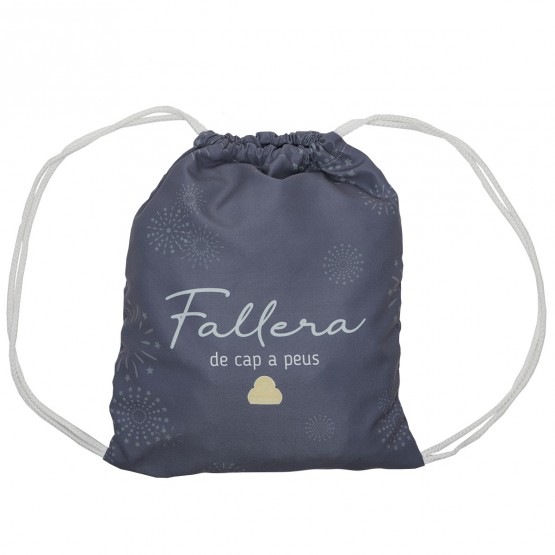 Mochila fallera azul