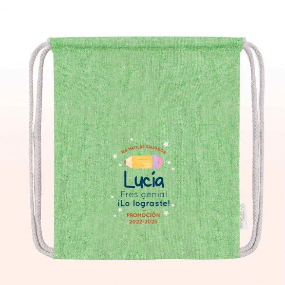 mochila graduacion infantil