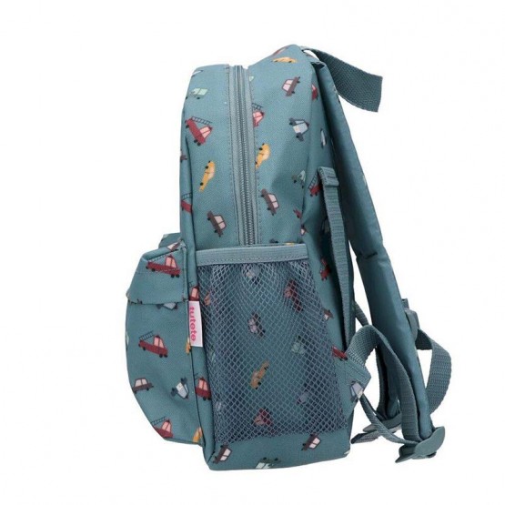 mochila con bolsillo para el agua