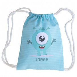 Mochila saco monstruo