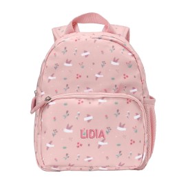 mochila pajaritos personalizada