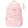 mochila pajaritos mediana