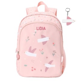 mochila pajaritos mediana