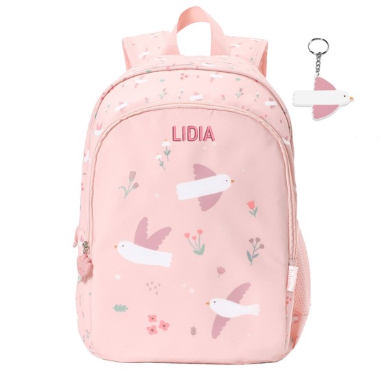 mochila pajaritos mediana