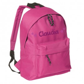 Mochila personalizada rosa