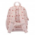 Mochila flores rosa