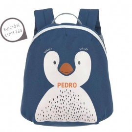 mochila personalizable pinguino