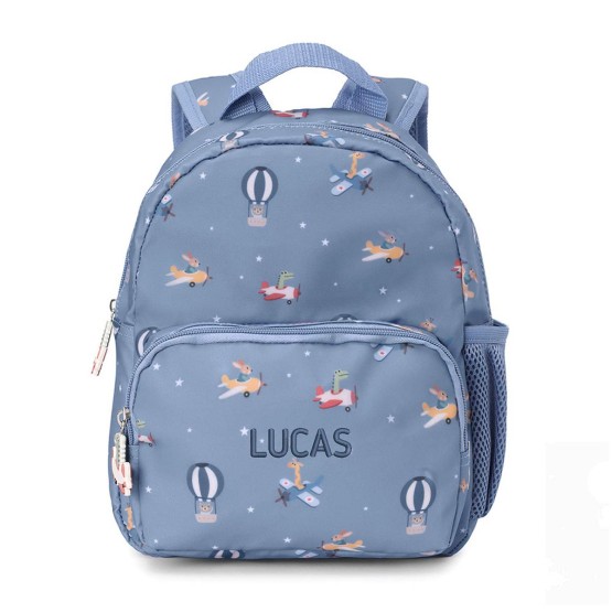 mochila personalizada aeroplanos
