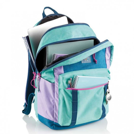 mochila escolar purple