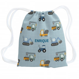 mochila saco camiones